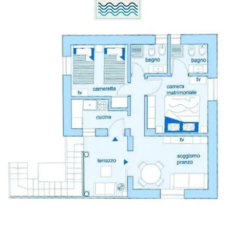 펜션 Casa Del Mare 카프리